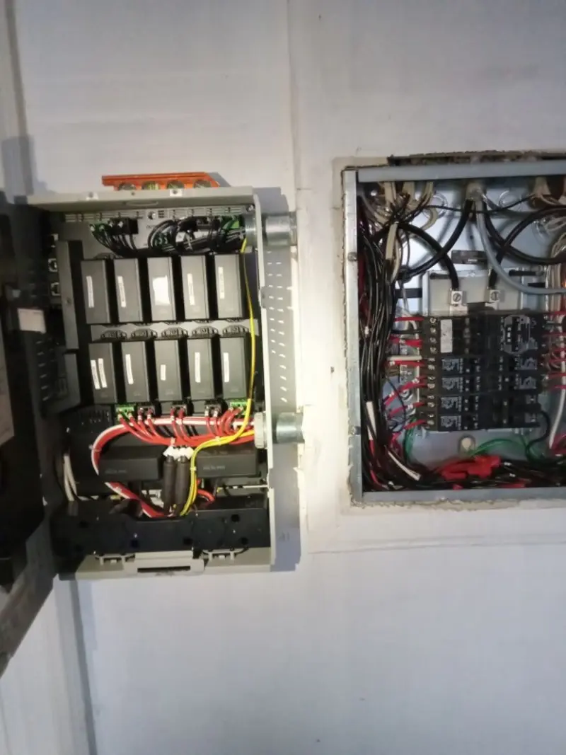 Electrical panel upgrade completed for Commercial Electrician Services in Deerfield